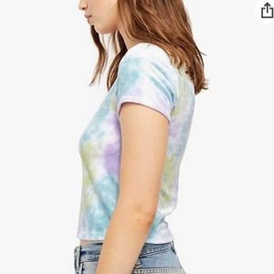 Free People Bright Eyes Tie-Dye Shirt